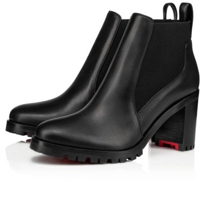 Botas Marchacroche Christian Louboutin Mujer - Negros - 1201527BK65